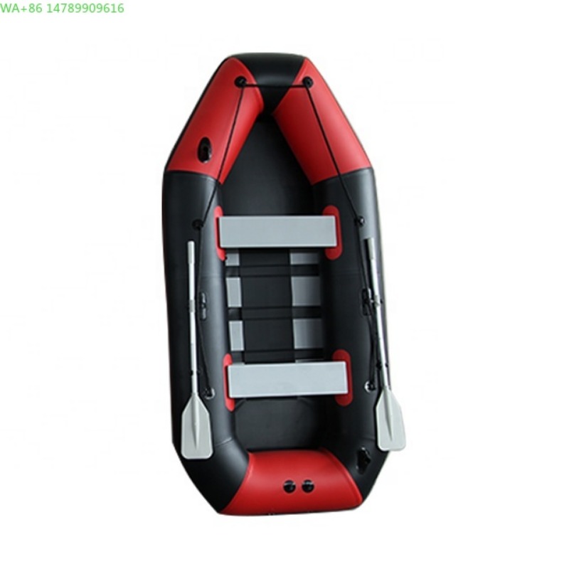 Fishing Boat Inflatable - เรือตกปลาเป่าลมขนาด 5.0 เมตร พร้อมดีไซน์แบบเรือคายัค PVC และพื้นอะลูมิเนียม