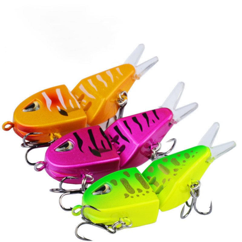 Fishing Boat Inflatable - เหยื่อตกปลาแบบจมช้า 1 ชิ้น แบบ 2 ท่อน
