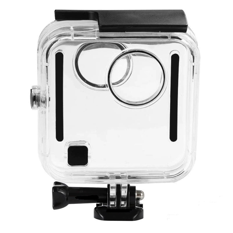 Fishing Boat Cover - อุปกรณ์เสริม GoPro ฟิวชั่น360 ° เคสกันน้ำสำหรับดำน้ำใต้น้ำตัวเครื่องปกป้องกรอบฝาครอบสำหรับกระเป๋ากล้องแอคชั่นฟิวชั่น