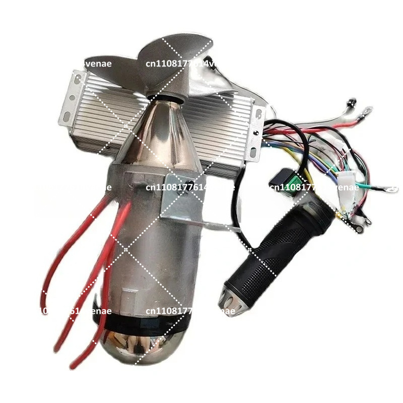 Fishing Boat Trolling Motor - มอเตอร์ขับเคลื่อนใต้น้ำแบบไร้แปรงถ่าน 12V 24V 1200W สำหรับเรือตกปลา ระบบขับเคลื่อนไฟฟ้า