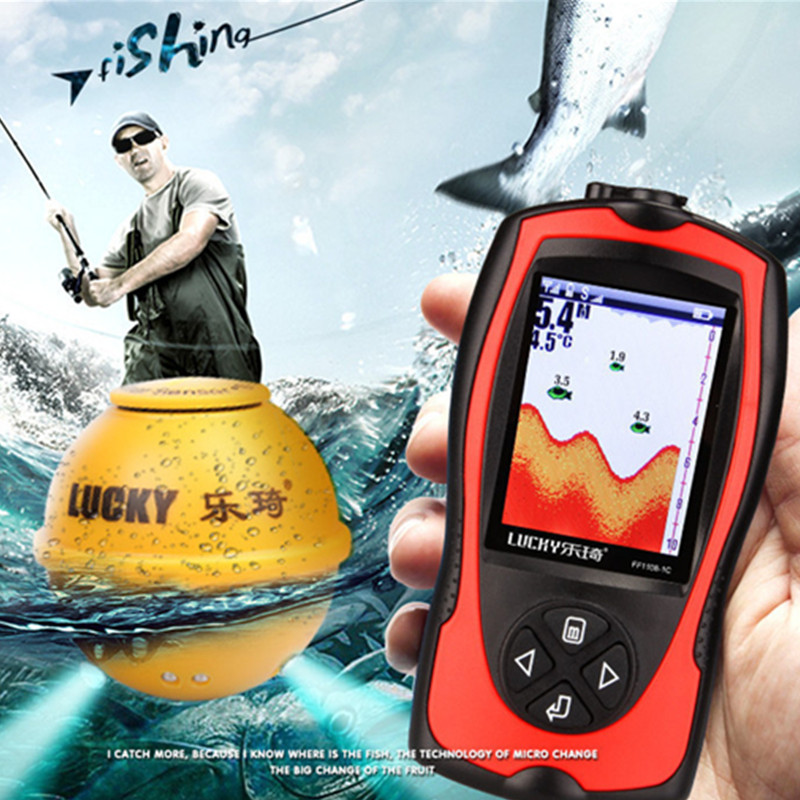 เซ็นเซอร์โซนาร์ไร้สาย เครื่องค - Fishing Boat Depth Finder บทวิจารณ์และราคา