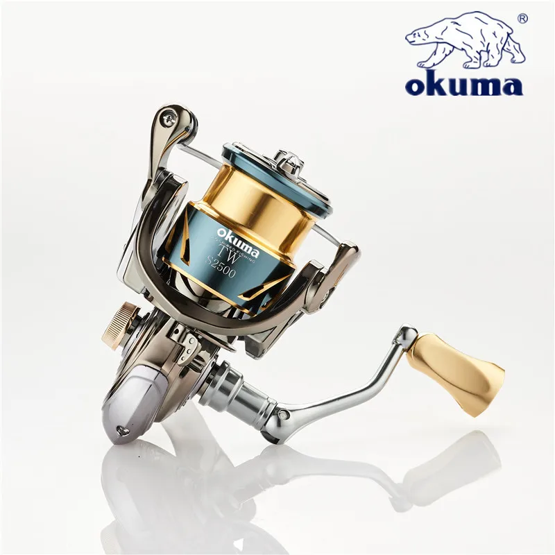 OKUMA รอกตกปลาโลหะทั้งหมด ถ้วย - Daiwa Reel Bg บทวิจารณ์และราคา