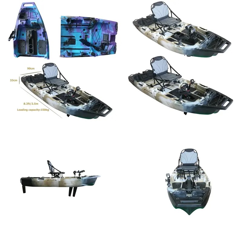 เรือคายัคแบบโมดูลาร์ 8 ฟุต พร้ - Fishing Boat Seat บทวิจารณ์และราคา