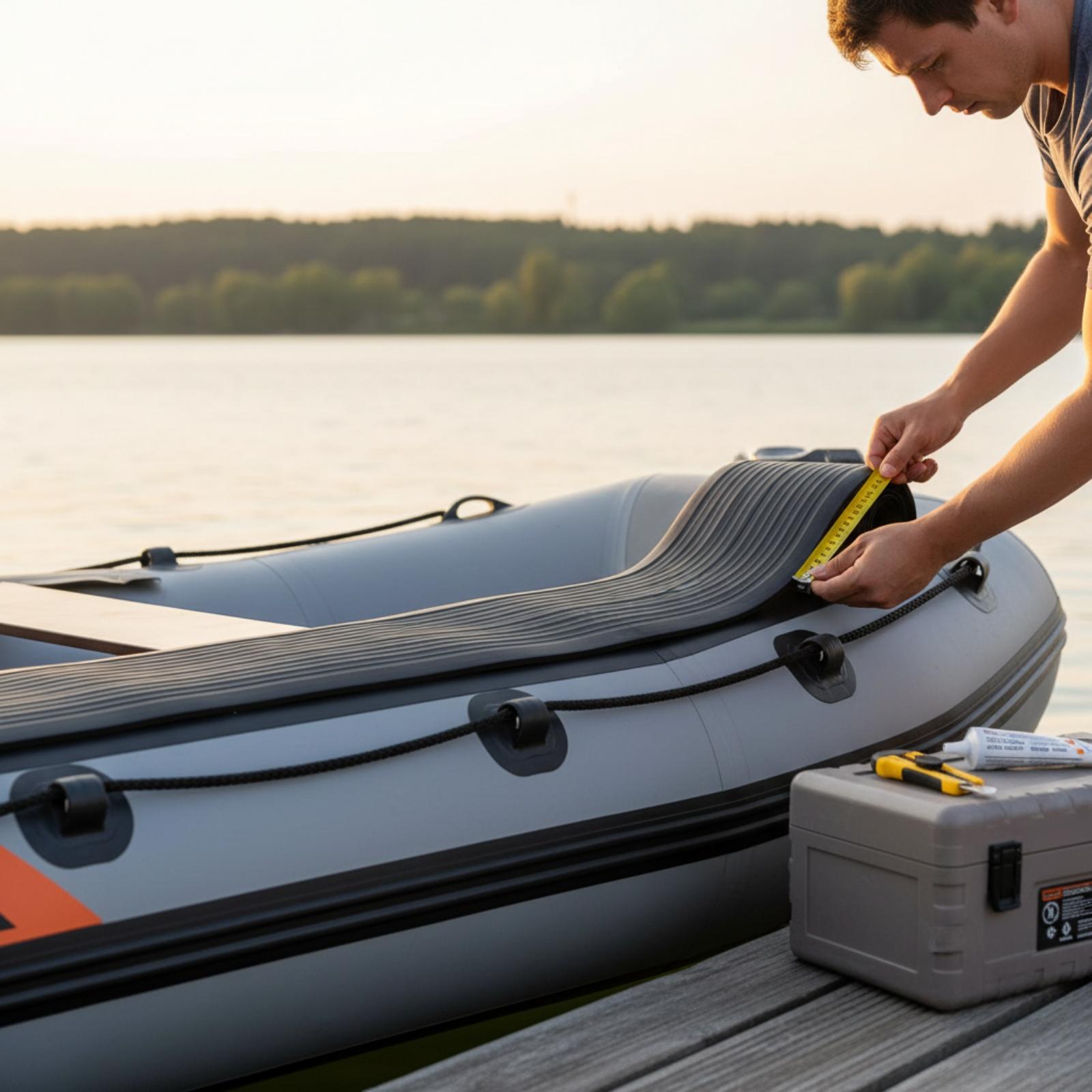 แถบกันสึกสำหรับเรือเป่าลม แถบพ - Fishing Boat Inflatable บทวิจารณ์และราคา