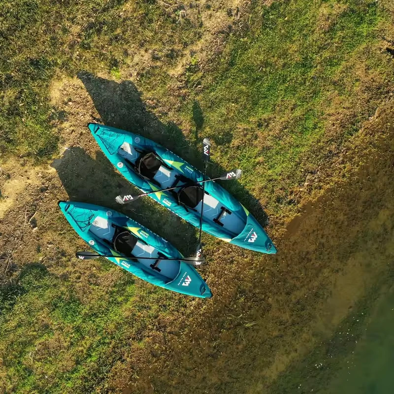 เรือคายัคพองลมแบบแคนู สำหรับ 1 - Fishing Boat Paddle บทวิจารณ์และราคา