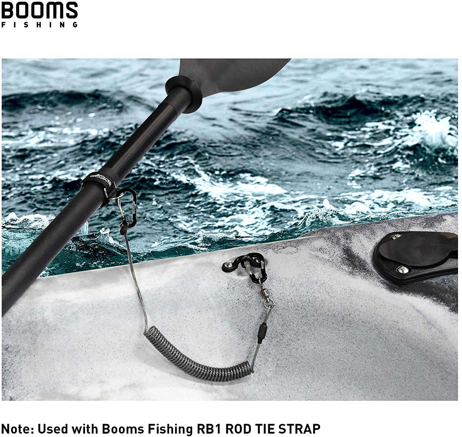 Booms T02RB1ตกปลาสายคล้อง4ชิ้น - Fishing Boat Oar บทวิจารณ์และราคา