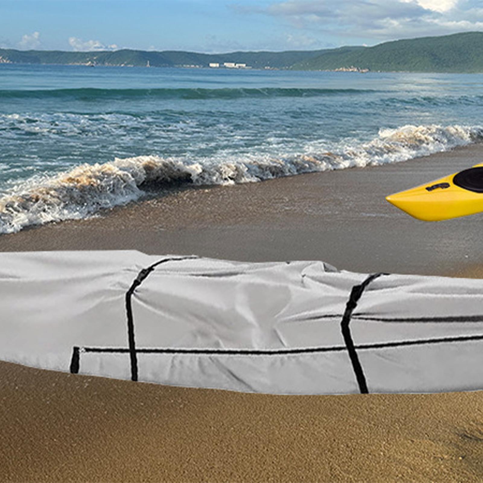 ผ้าคลุมเรือคายัค 420D อ็อกซ์ฟอ - Fishing Boat Cover บทวิจารณ์และราคา