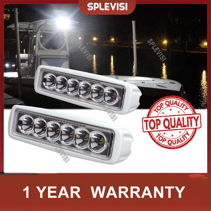 2ชิ้น12โวลต์6แอลอีดีไฟสปอร์ตไล - Fishing Boat Trailer บทวิจารณ์และราคา