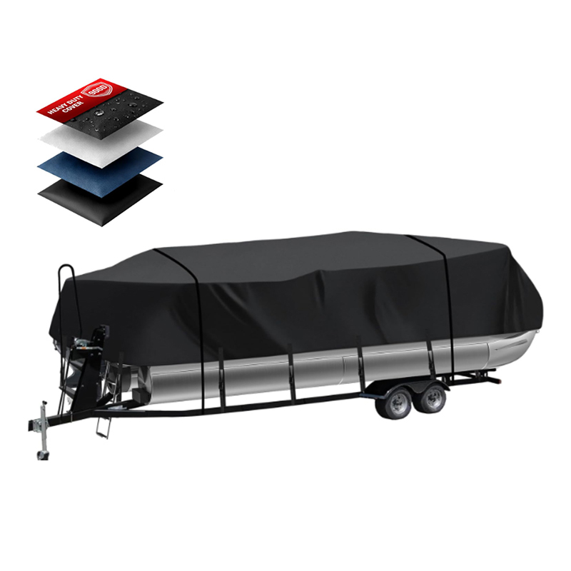 ผ้าคลุมเรือกันน้ำแบบอ็อกซ์ฟอร์ - Fishing Boat Cover บทวิจารณ์และราคา